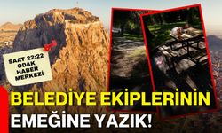 Belediye ekiplerinin emeğine yazık!