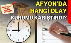 Afyon’da hangi olay, kurumu karıştırdı?