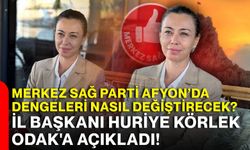 Merkez Sağ Parti Afyon’da dengeleri nasıl değiştirecek? İl Başkanı Körlek ODAK'a açıkladı!