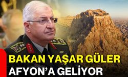 Bakan Yaşar Güler Afyon’a geliyor