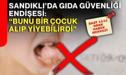 Sandıklı’da gıda güvenliği endişesi: “Bunu bir çocuk alıp yiyebilirdi”