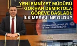 Yeni Emniyet Müdürü Gökhan Demirtola göreve başladı: İlk mesajı ne oldu?