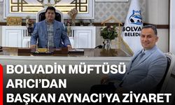 Bolvadin Müftüsü Arıcı’dan Başkan Aynacı’ya ziyaret