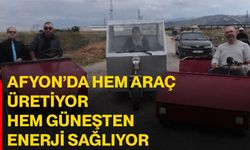 Afyon’da hem araç üretiyor hem güneşten enerji sağlıyor