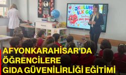 Afyonkarahisar’da öğrencilere gıda güvenilirliği eğitimi