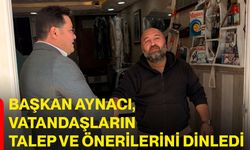 Başkan Aynacı, vatandaşların talep ve önerilerini dinledi