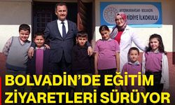 Bolvadin’de eğitim ziyaretleri sürüyor