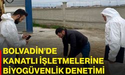 Bolvadin’de kanatlı işletmelerine biyogüvenlik denetimi