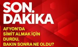 Afyon’da simit almak için durdu, bakın sonra ne oldu?