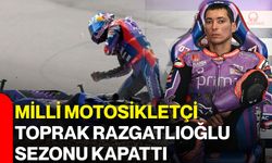Milli motosikletçi Toprak Razgatlıoğlu sezonu kapattı