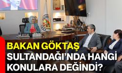 Bakan Göktaş Sultandağı’nda hangi konulara değindi?