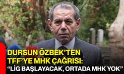 Dursun Özbek’ten TFF’ye MHK çağrısı: “Lig başlayacak, ortada MHK yok”