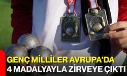 Genç milliler Avrupa’da 4 madalyayla zirveye çıktı
