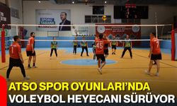 ATSO Spor Oyunları’nda voleybol heyecanı sürüyor