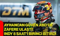 Ayhancan Güven ABD’de zafere ulaştı! Indy 8 Saat’i birinci bitirdi