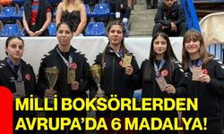 Milli boksörlerden Avrupa’da 6 madalya!