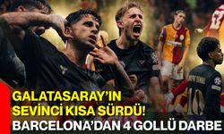 Galatasaray’ın sevinci kısa sürdü! Barcelona’dan 4 gollü darbe