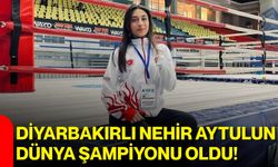 Diyarbakırlı Nehir Aytulun dünya şampiyonu oldu!