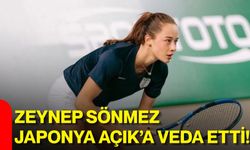Zeynep Sönmez Japonya Açık’a veda etti!