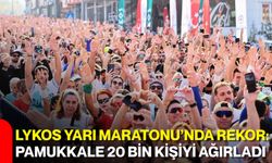 Lykos Yarı Maratonu’nda rekor: Pamukkale 20 bin kişiyi ağırladı