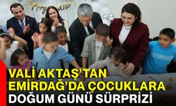 Vali Aktaş’tan Emirdağ’da çocuklara doğum günü sürprizi