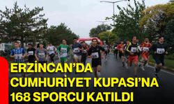 Erzincan’da Cumhuriyet Kupası’na 168 sporcu katıldı