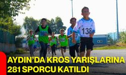 Aydın’da kros yarışlarına 281 sporcu katıldı