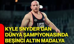 Kyle Snyder’dan dünya şampiyonasında beşinci altın madalya