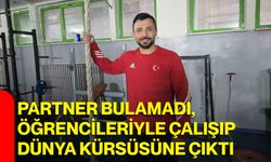 Partner bulamadı, öğrencileriyle çalışıp dünya kürsüsüne çıktı
