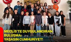 Miniklerden TBMM’de “yaşasın cumhuriyet!” sesi!