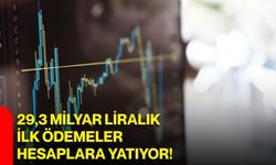29,3 milyar liralık ilk ödemeler hesaplara yatıyor!