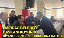 Emirdağ Belediye Başkanı Koyuncu, Diyanet-Sen Genel Kuruluna katıldı