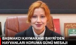 Başmakçı Kaymakamı Bayri’den hayvanları koruma günü mesajı