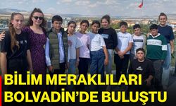 Bilim meraklıları Bolvadin’de buluştu