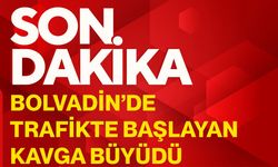 Bolvadin’de trafikte başlayan kavga büyüdü