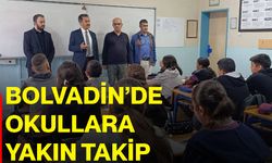 Bolvadin’de okullara yakın takip
