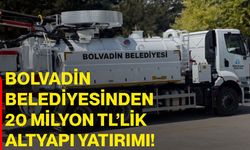Bolvadin Belediyesinden 20 Milyon TL’lik altyapı yatırımı!