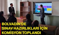 Bolvadin’de sınav hazırlıkları için komisyon toplandı
