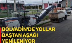 Bolvadin’de yollar baştan aşağı yenileniyor