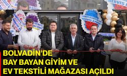 Bolvadin’de bay bayan giyim ve ev tekstili mağazası açıldı