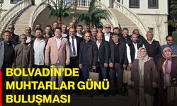 Bolvadin’de muhtarlar günü buluşması