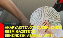 Akaryakıtta ÖTV düzenlemesi Resmi Gazete’de: Benzinde iki aşamalı artış