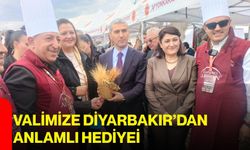 Valimize Diyarbakır’dan anlamlı hediye