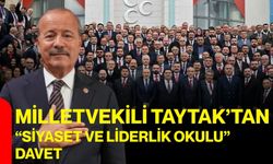 Milletvekili Taytak’tan “Siyaset Ve Liderlik Okulu” Daveti