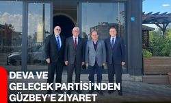 DEVA ve Gelecek Partisi’nden Güzbey’e ziyaret