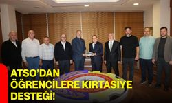 ATSO’dan öğrencilere kırtasiye desteği!