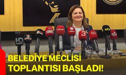 Belediye meclisi toplantısı başladı!