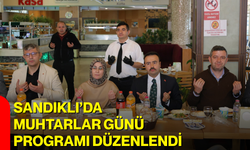 Sandıklı’da Muhtarlar Günü programı düzenlendi