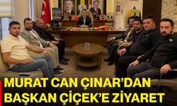 Murat Can Çınar’dan Başkan Çiçek’e ziyaret