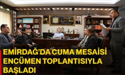 Emirdağ’da cuma mesaisi encümen toplantısıyla başladı